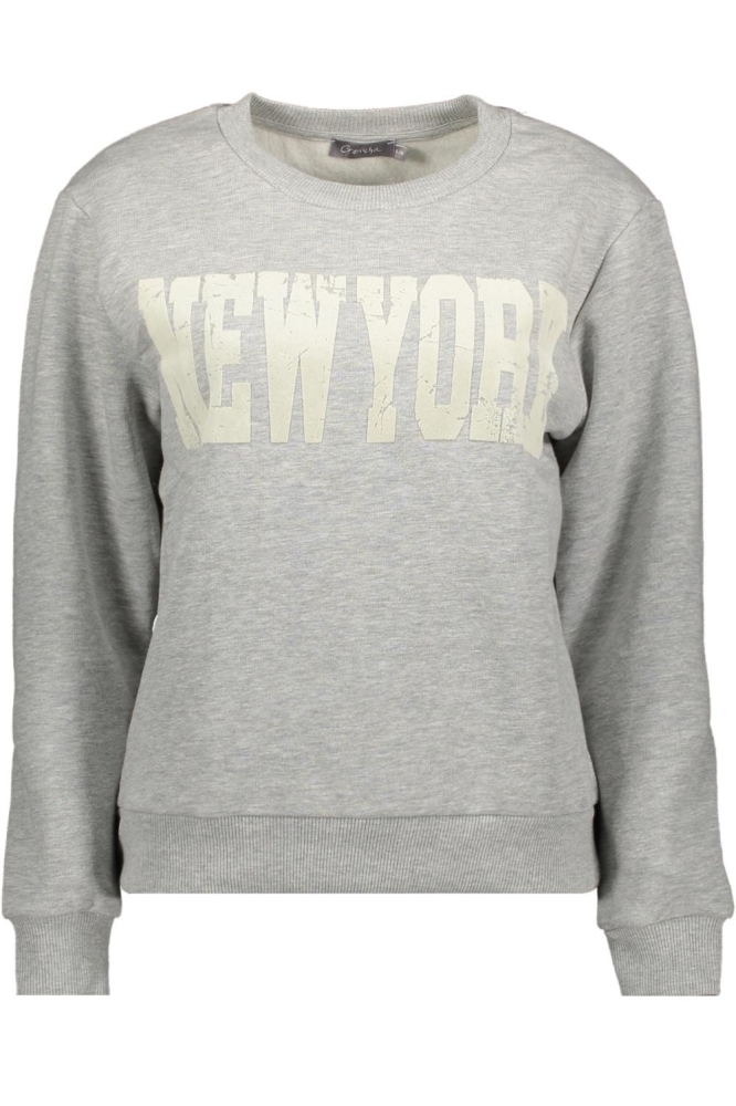 SWEATER NEW YORK 42609 41 Grey Melange