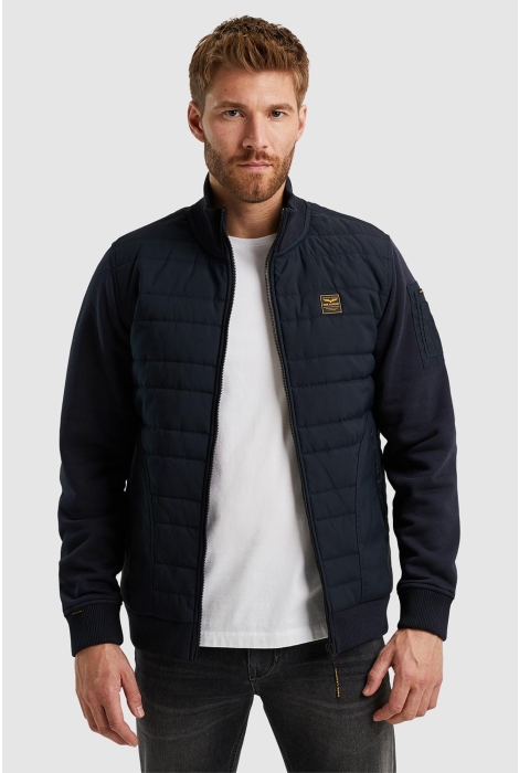 PME legend zip jacket hybrid sweat