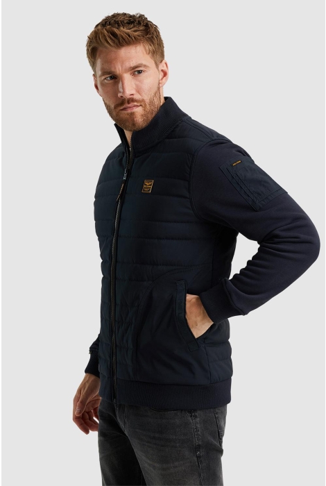 PME legend zip jacket hybrid sweat