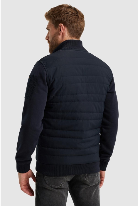 PME legend zip jacket hybrid sweat