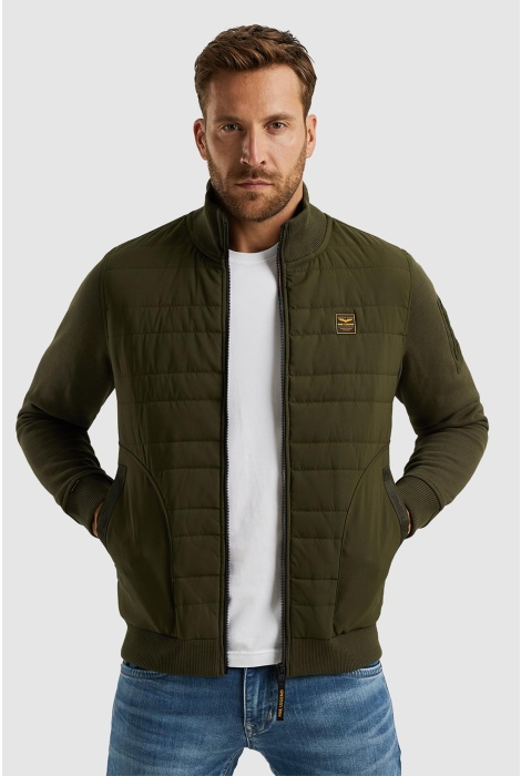 PME legend zip jacket hybrid sweat