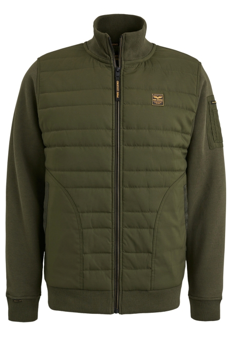 PME legend zip jacket hybrid sweat