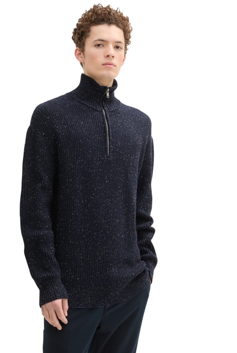 Tom Tailor structured knit troyer