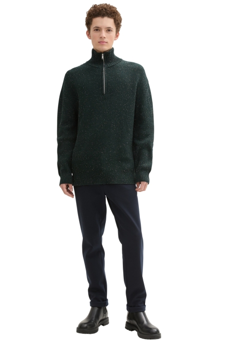 Tom Tailor structured knit troyer