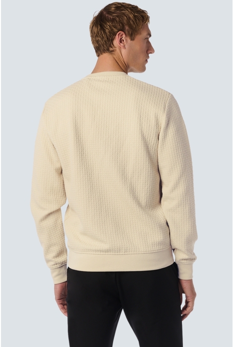 NO-EXCESS sweater crewneck double layer jacqu