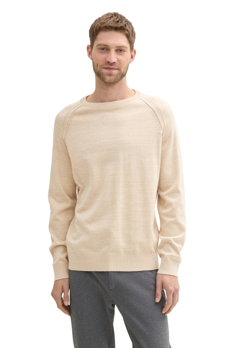 Tom Tailor twotone crewneck knit