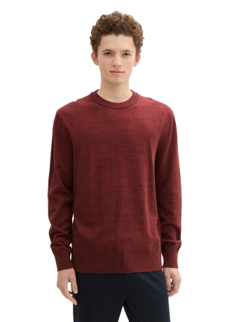 Tom Tailor Trui BASIC CREWNECK KNIT 1042509XX12 36238