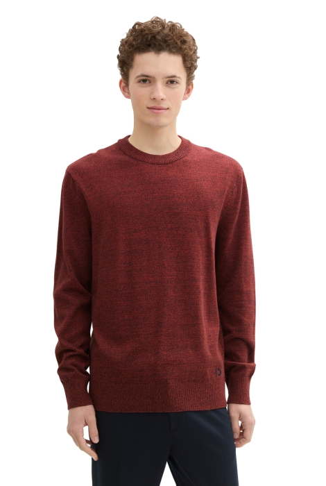 Tom Tailor basic crewneck knit