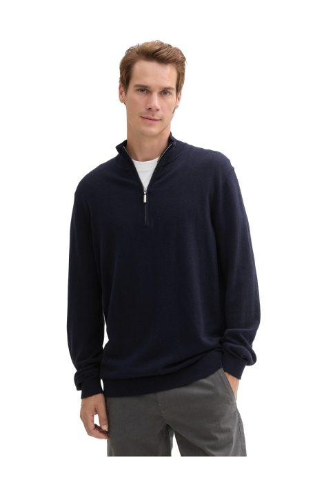 Tom Tailor cotton cashmere knit troyer