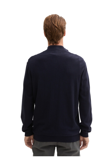 Tom Tailor cotton cashmere knit troyer