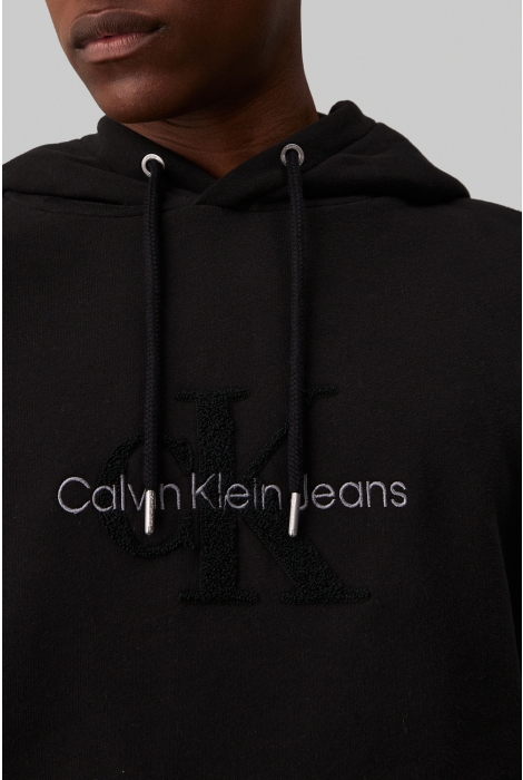 Calvin Klein chenille monologo hoodie