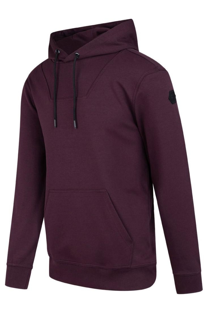 KADENO HOODIE CA233118 304 WINE