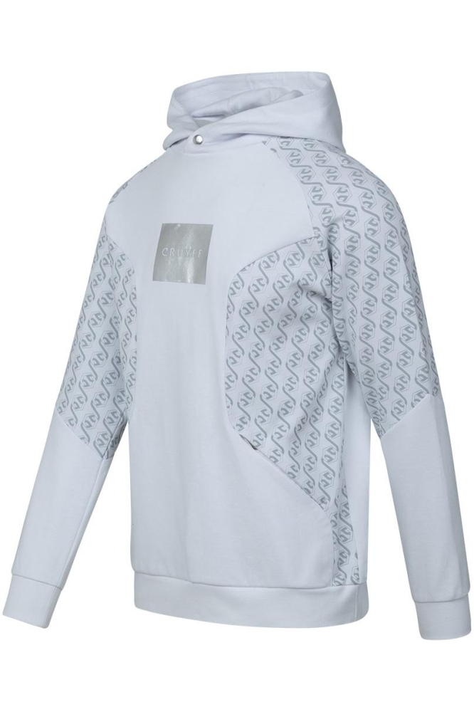 CHAIN REPEAT HOODIE CA233131 161 WHITE/SILVER