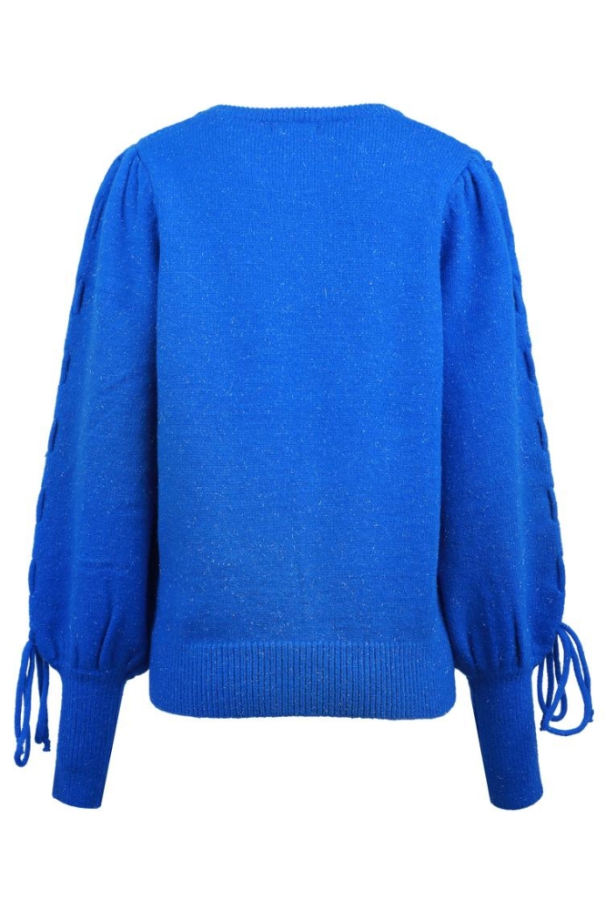 SCOTTIE KNIT SWEATER 24WLF14 630 BLUE QUARTZ