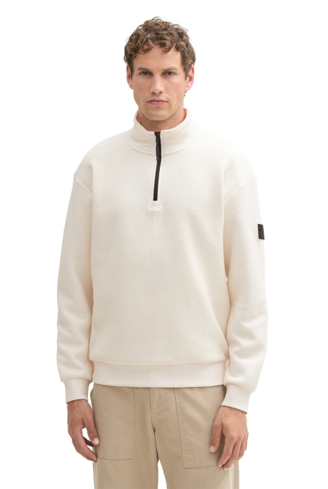 Tom Tailor structured sweat troyer