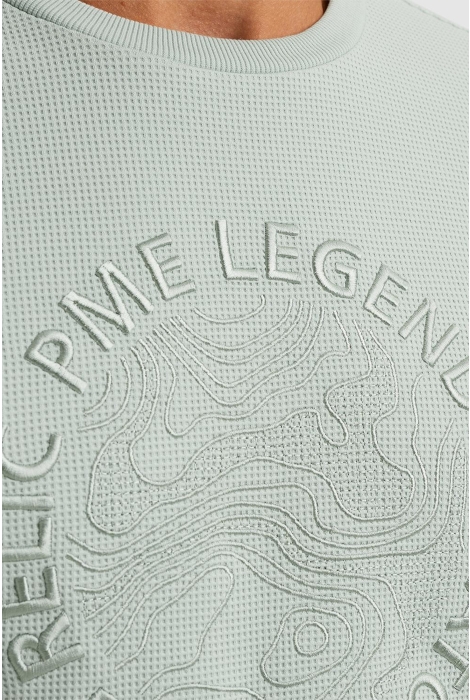 PME legend crewneck waffle jersey