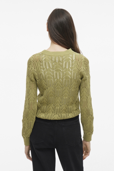 Vila vicotti o-neck l/s knit top