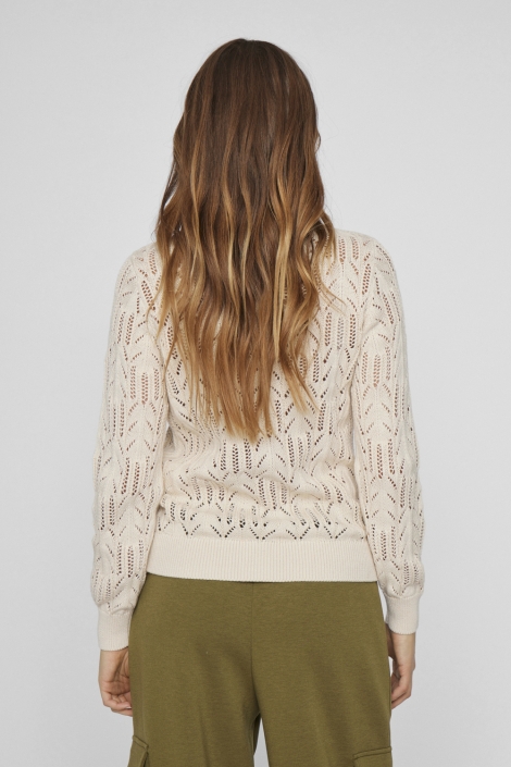 Vila vicotti o-neck l/s knit top