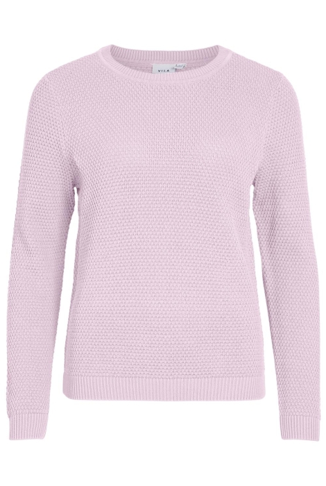 Vila vidalo o-neck l/s knit top- noos