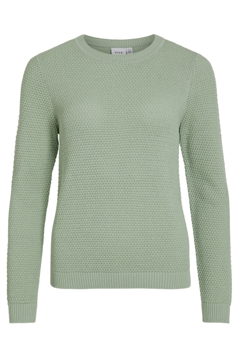 Vila vidalo o-neck l/s knit top- noos