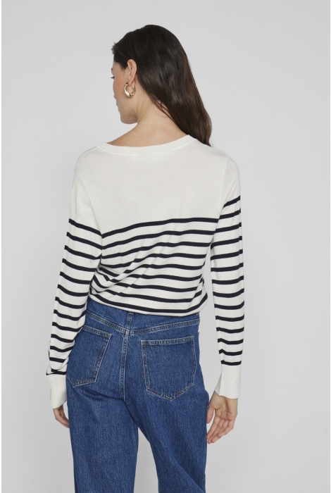 Vila viwennie o-neck l/s knit top