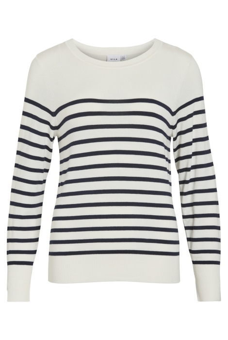 Vila viwennie o-neck l/s knit top