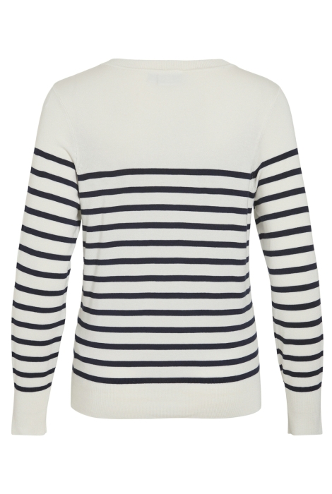 Vila viwennie o-neck l/s knit top