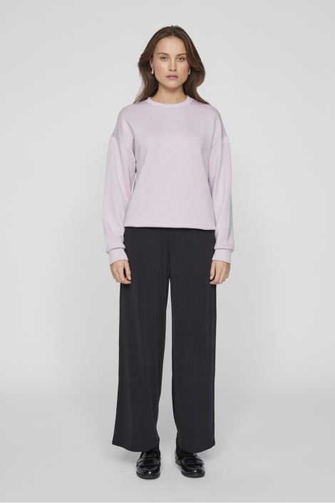 Vila visandy l/s sweat top - noos