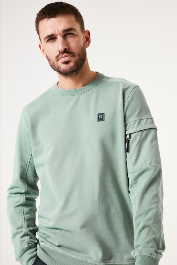 Garcia Trui SWEATER V41261 6792 LIGHT SAGE