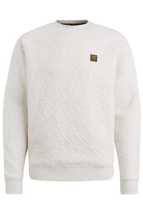 PME legend crewneck cable jacquard sweat