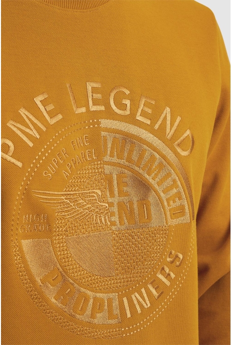 PME legend crewneck pique double face sweat