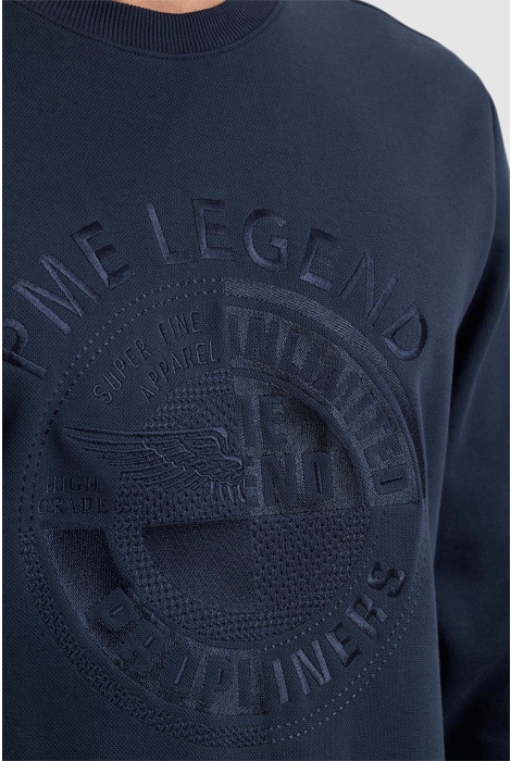 PME legend crewneck pique double face sweat