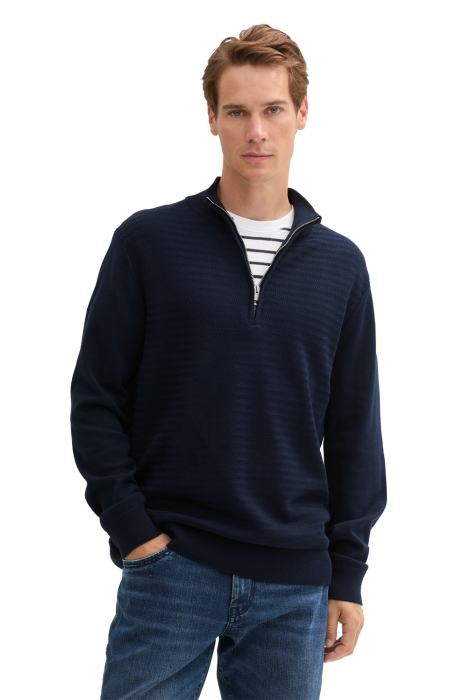 Tom Tailor structure mix knit troyer