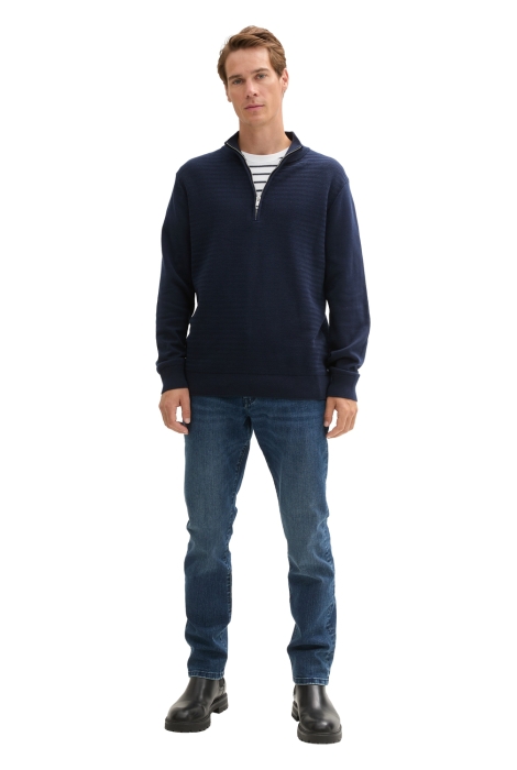 Tom Tailor structure mix knit troyer