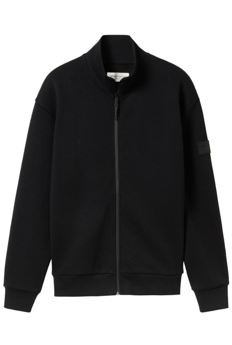 Tom Tailor structured sweat jacket