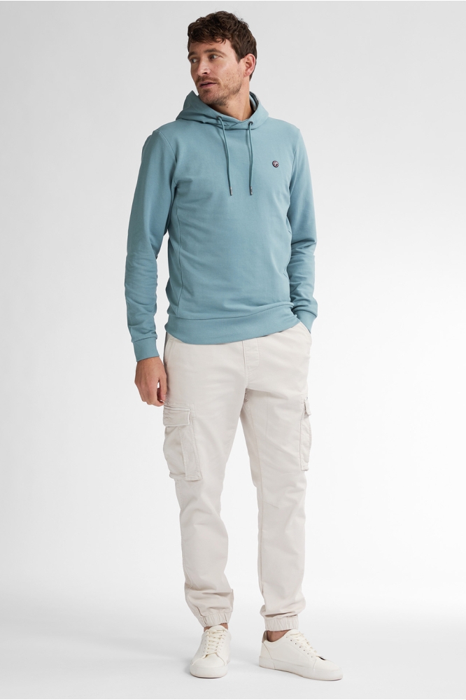 SWEATER HOODED M ROS SWH003 5188 Ocean