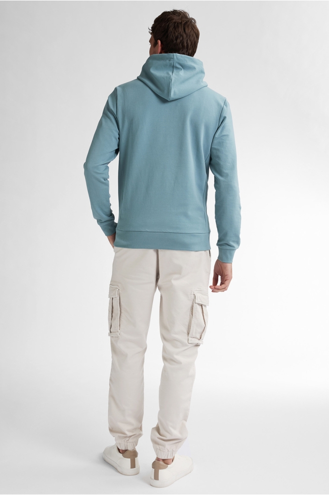 SWEATER HOODED M ROS SWH003 5188 Ocean