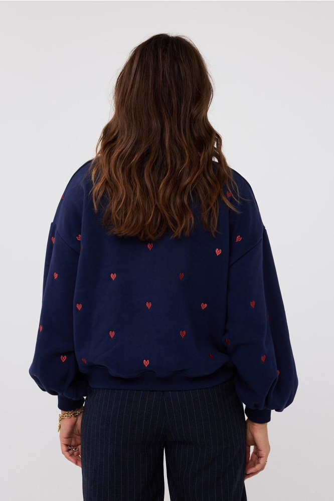 SWEATER HEARTS WS2428 Navy