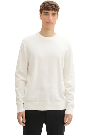 Tom Tailor Trui BASIC CREWNECK KNIT 1042509XX12 12906