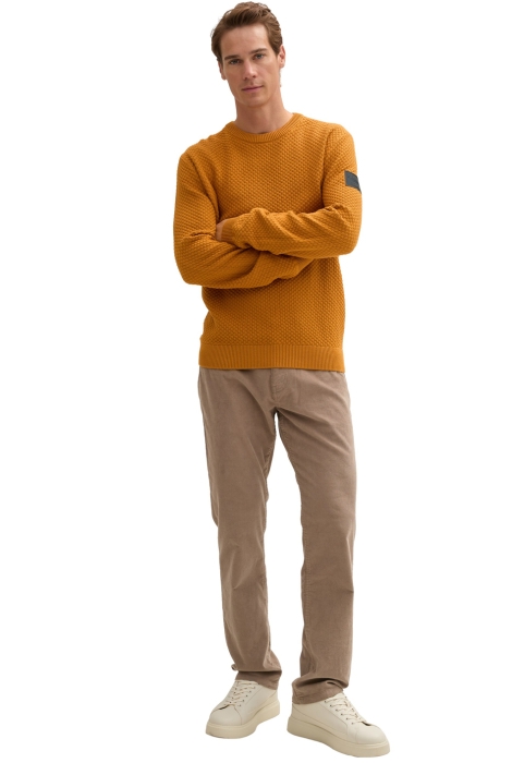 Tom Tailor structured crewneck knit