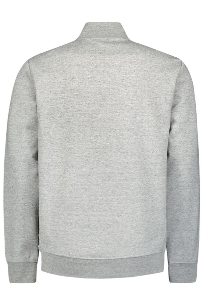 FULL ZIPP SWEATER 26101103 102 GREY MELANGE