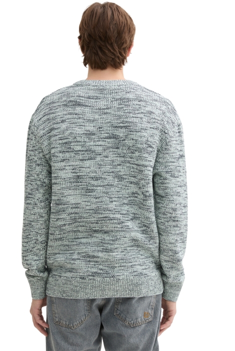 Tom Tailor multicolor crewneck knit