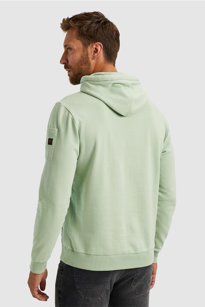 HOODIE MET ARTWORK PSW2411482 6258 QUIET GREEN