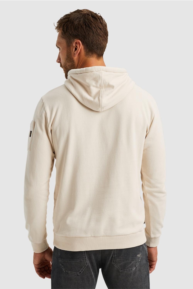 HOODIE MET ARTWORK PSW2411482 7011 BIRCH