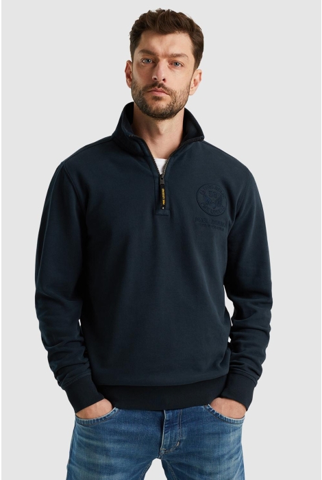 PME legend half zip collar soft brushed terry