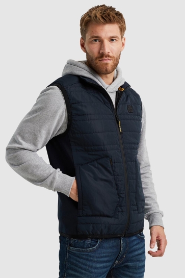 PME legend Jas BODYWARMER VAN MATERIAALMIX PBW2411486 5281