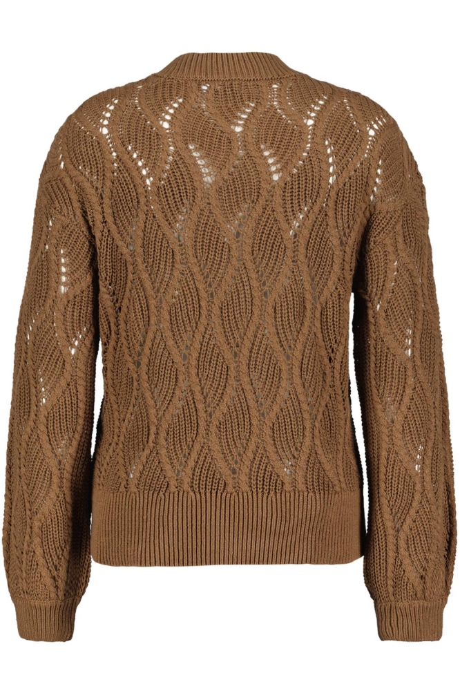 FANNY SWIRL SWEATER SRB4360 Cognac