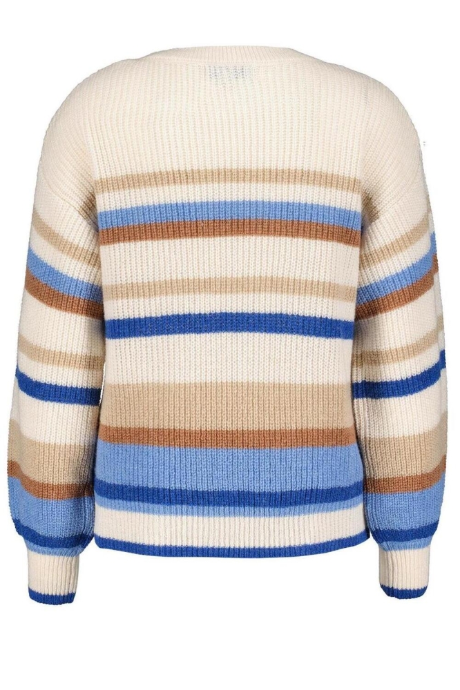 SAMMY STRIPE SWEATER SRB4320 Sky blue