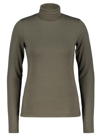 Red Button T-shirt ROLINDE TOP SRB4386 Dark khaki