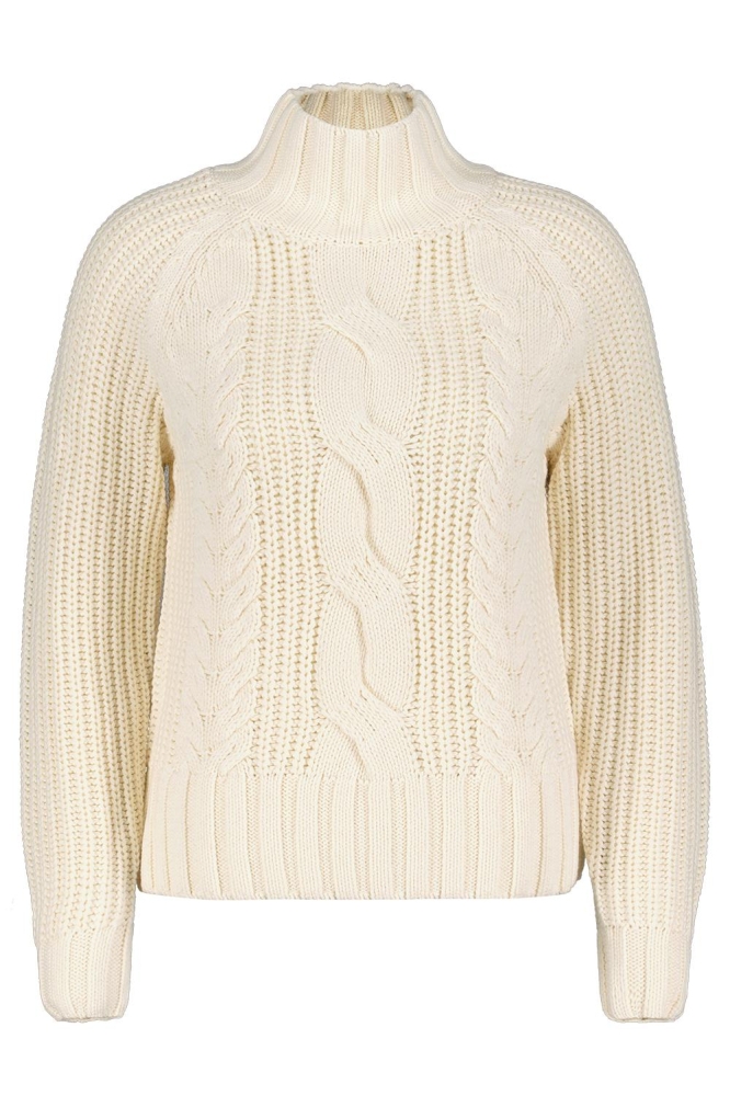 TURTLE CABLE SWEATER SRB4370 Cream